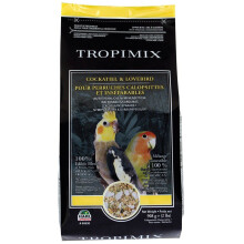 Hari Tropimix Lovebird & Cockatiel Mix 908g - Natural Papaya, Banana, Coconut & Raisin Blend (80630)