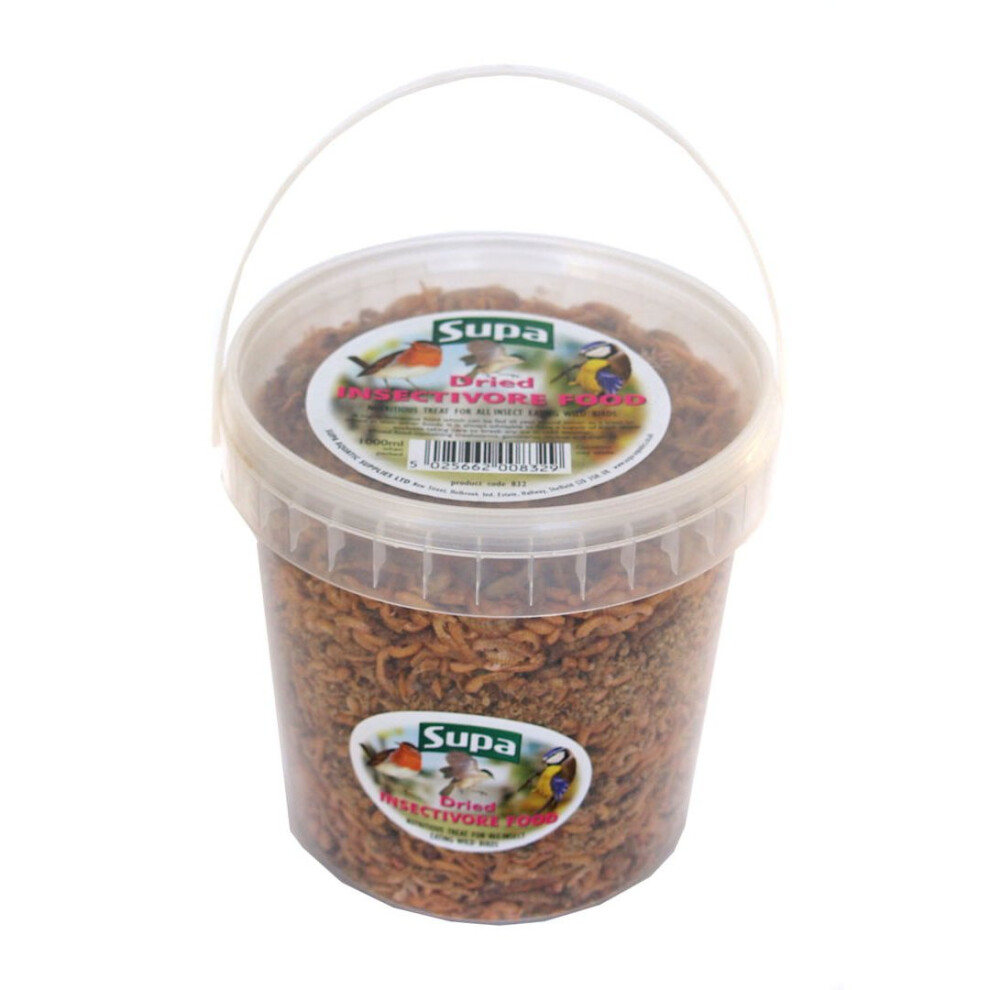 Supa Dried Insectivore Food 1000ml