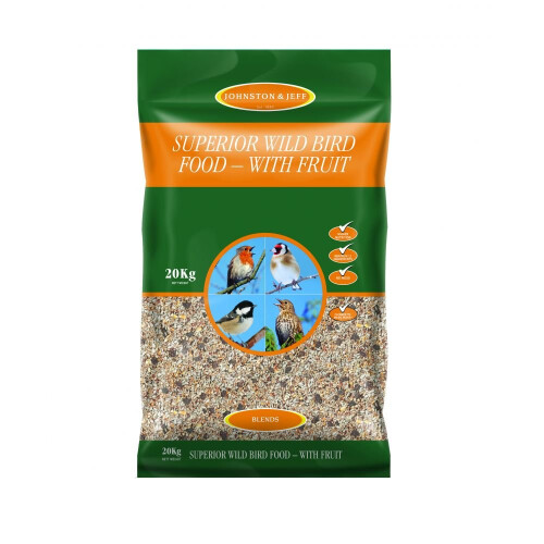 J&j Superior Wild Bird Seed 20kg