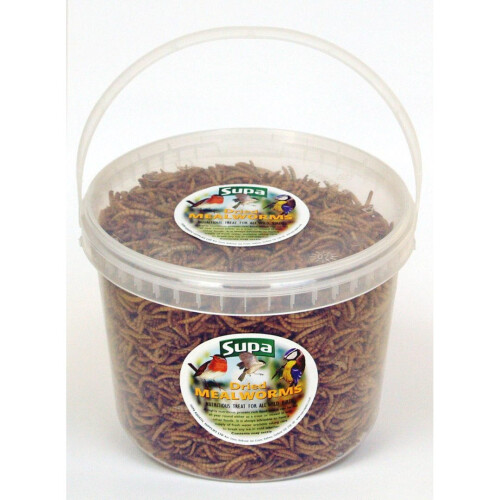 Supa Supa Dried Mealworms 3ltr