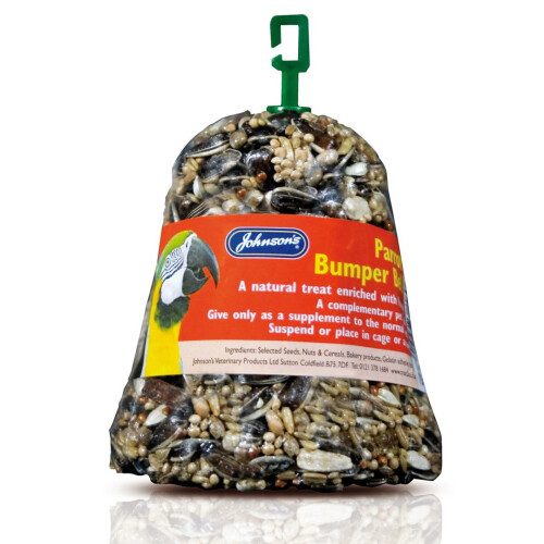 Johnson's Veterinary Jvp Parrot Bumper Bell 150g (Pack of 8)