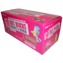 Suet To Go Blocks Berry & Bugs Value 10 Pack