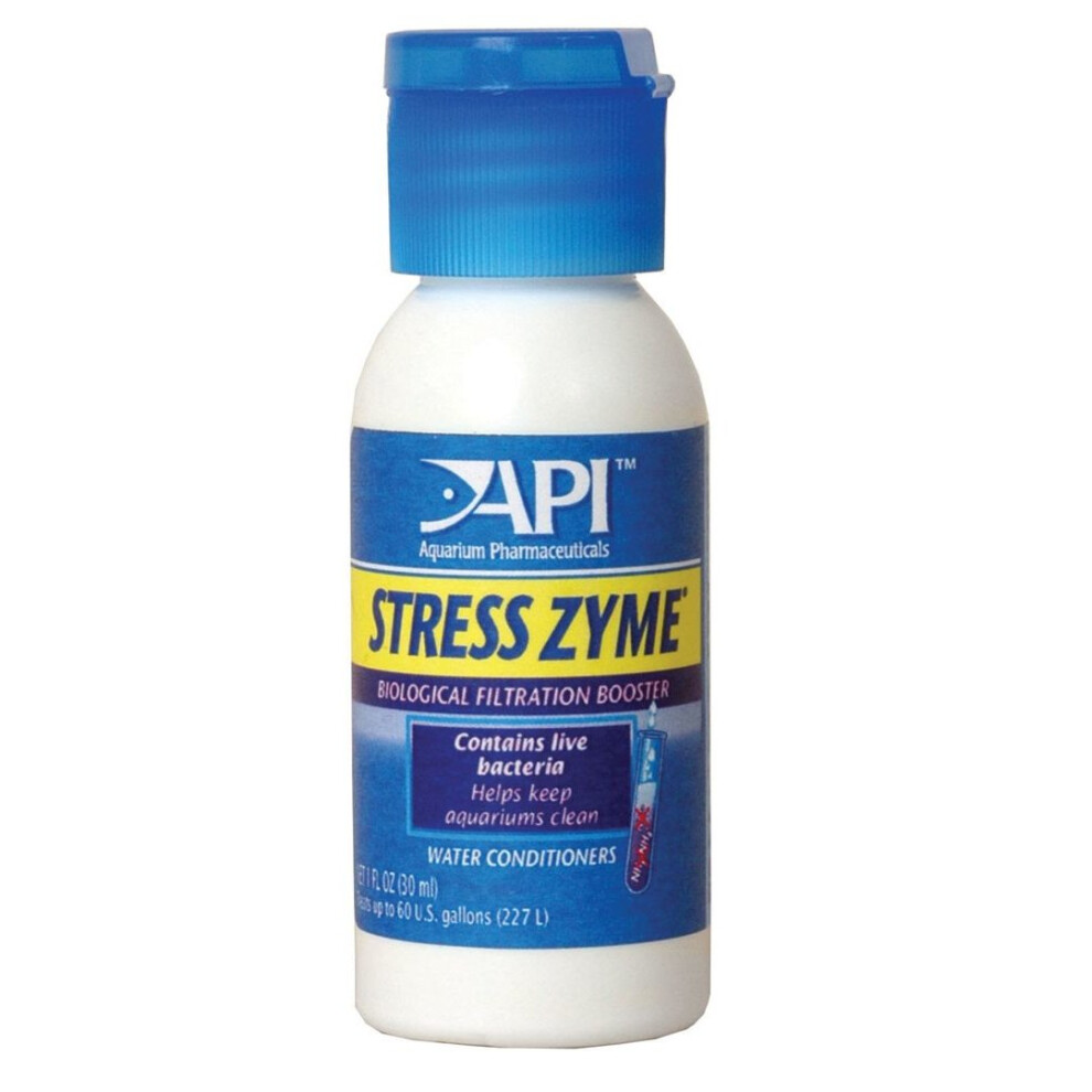 Api Stress Zyme Biological Filtration Booster 30ml (Pack of 12)