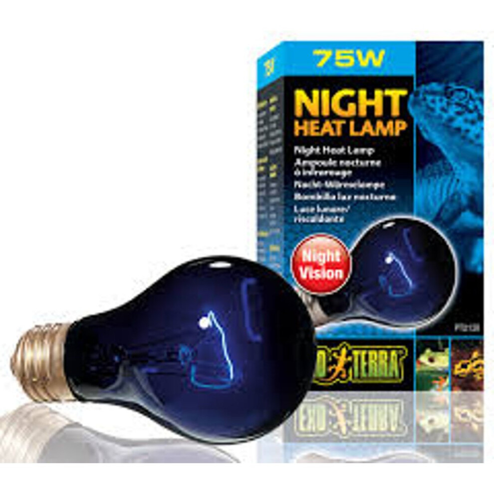 Hagen Exo Terra Night Heat Bulb A19 75W