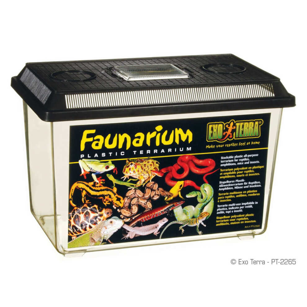 Exo Terra Faunarium Plastic Terrarium 37x22x25cm