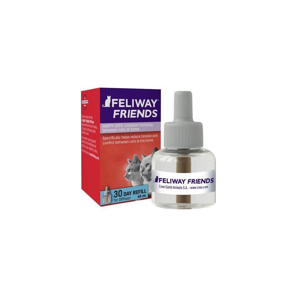 New Feliway Ceva Friends Diffuser Refill 48Ml D89420c