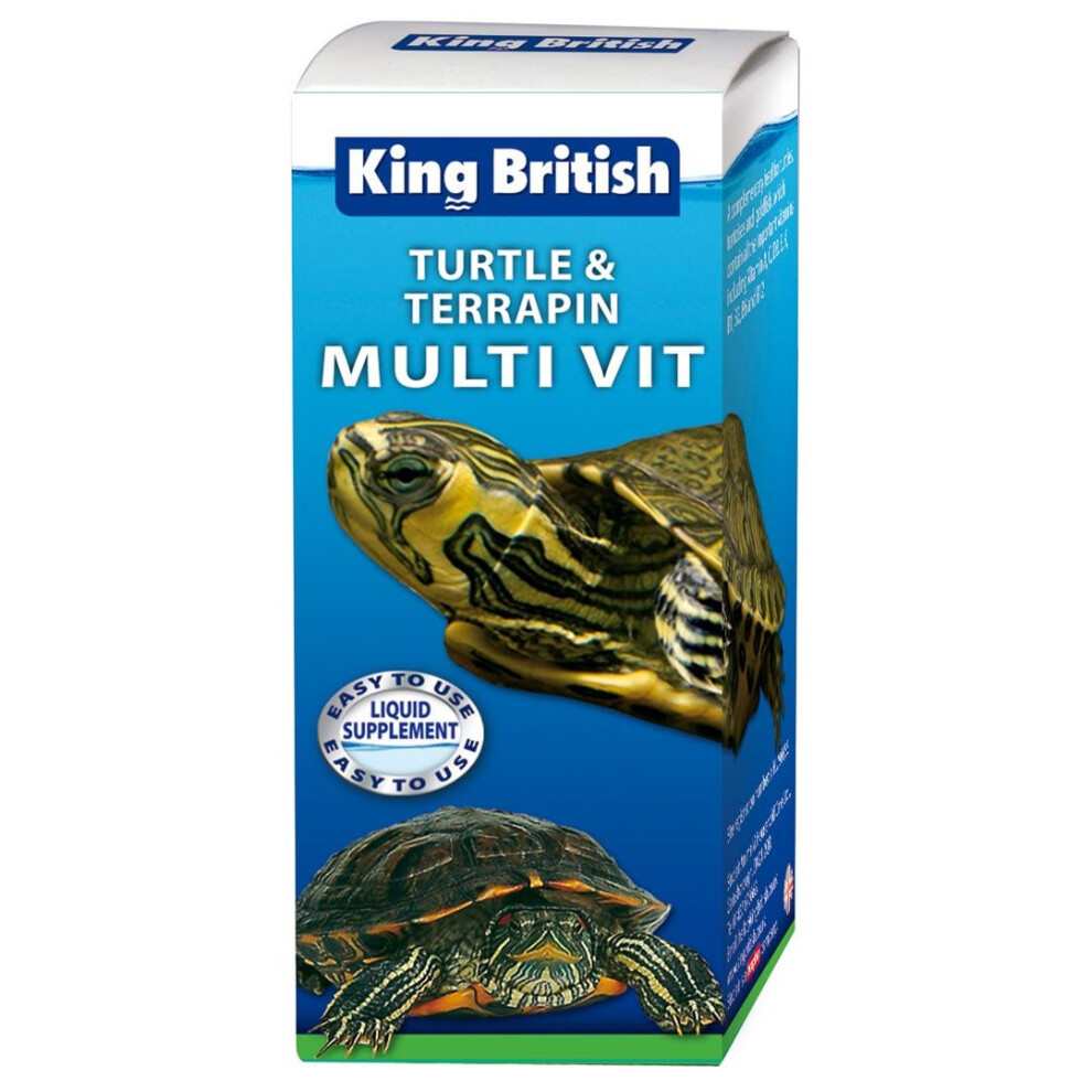 King British Turtle & Terrapin Multi Vit 20ml