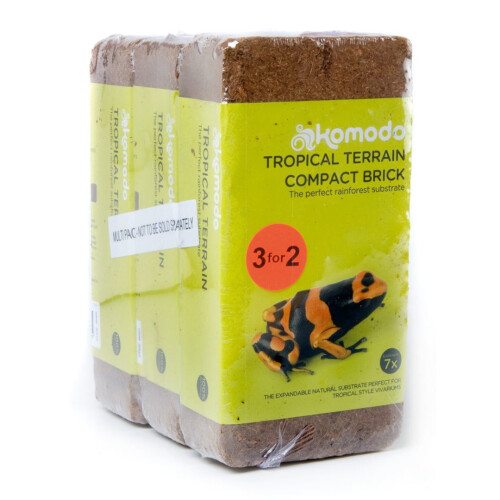 Komodo Tropical Terrain Compact Brick 3pack