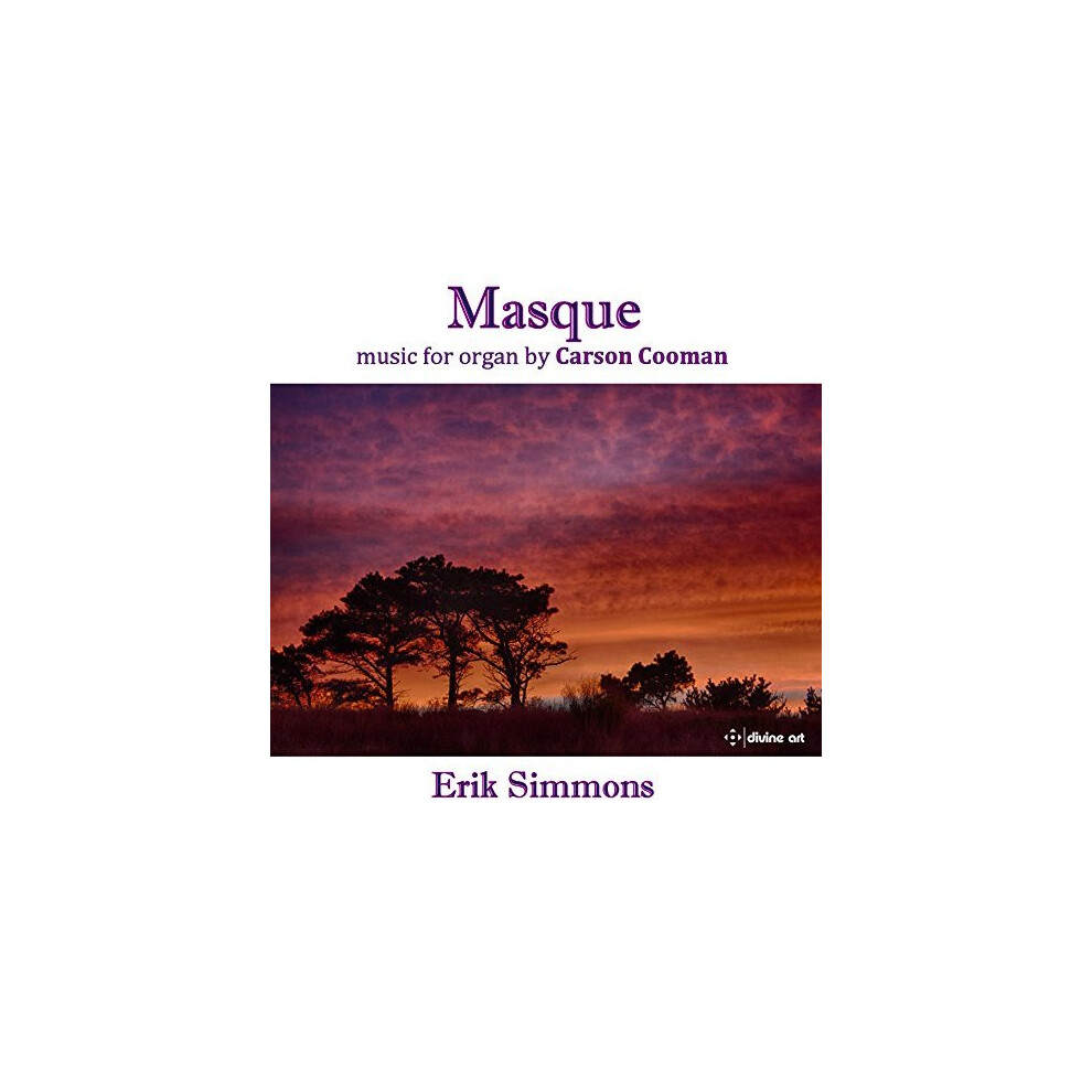 Erik Simmons - Carson Cooman:Masque [Erik Simmons] [DIVINE ART: DDA25127] [CD]-image-OPC-PMFJP7-NEW