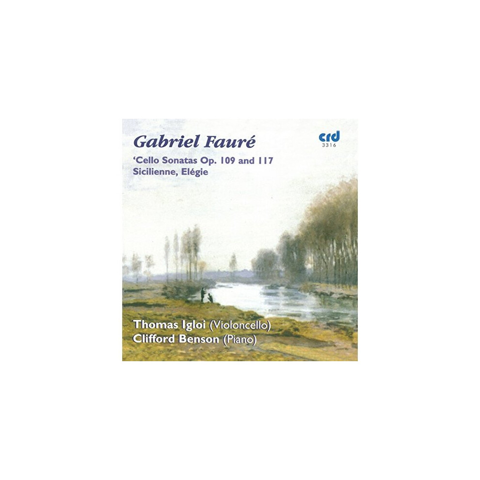 abriel Faure - Faure: Sonatas for Cello and Piano [CD]-image-OPC-PMFCQH-NEW