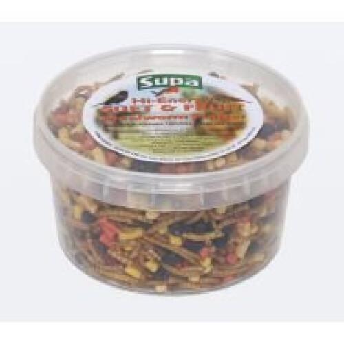 Supa Supa Suet Fruit Mealworm Platter, 500ml