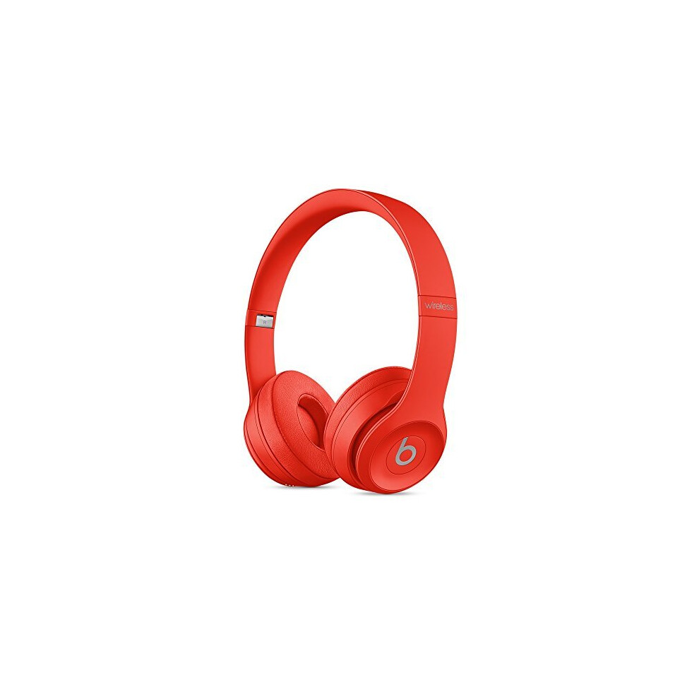 Beats By Dre Solo 3.0 Wireless On-Ear Headphones Red