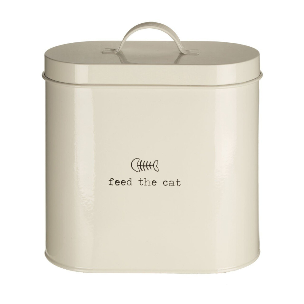Adore Pets Feed The Cat Food Storage Bin With Spoon