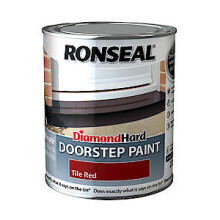 Ronseal Diamond Hard Türstufenanstrich 250 ml - Kachelrot
