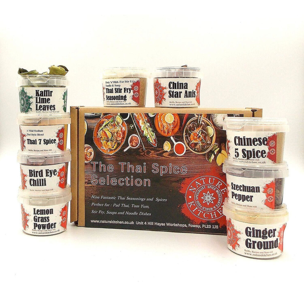 Thai Seasonings and Spice Selection: Premium Thai Blends for Noodles, Rice & Curries