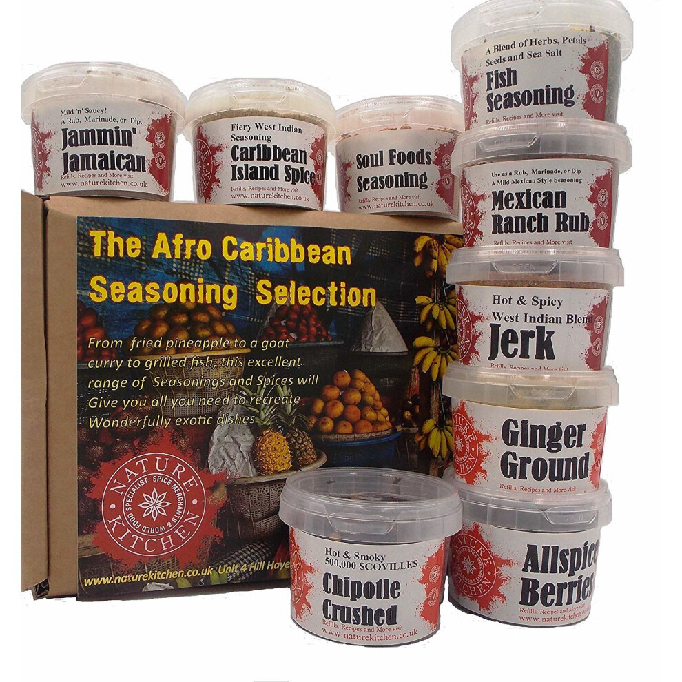 Caribbean Collection Spice Box ~ Great Gift Idea