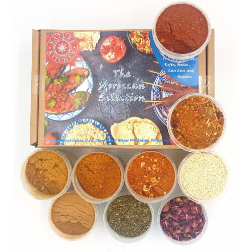 Moroccan Spice And Seasoning Selection Gift Box 2