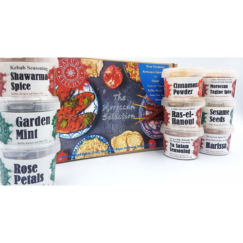 Moroccan Spice And Seasoning Selection Gift Box 1