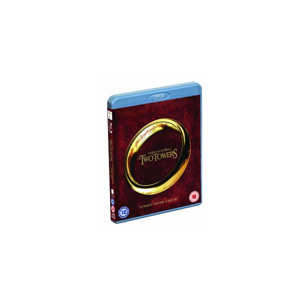 The Lord of the Rings: The Two Towers (Extended Edition) [Blu-ray] [2002] [DVD]