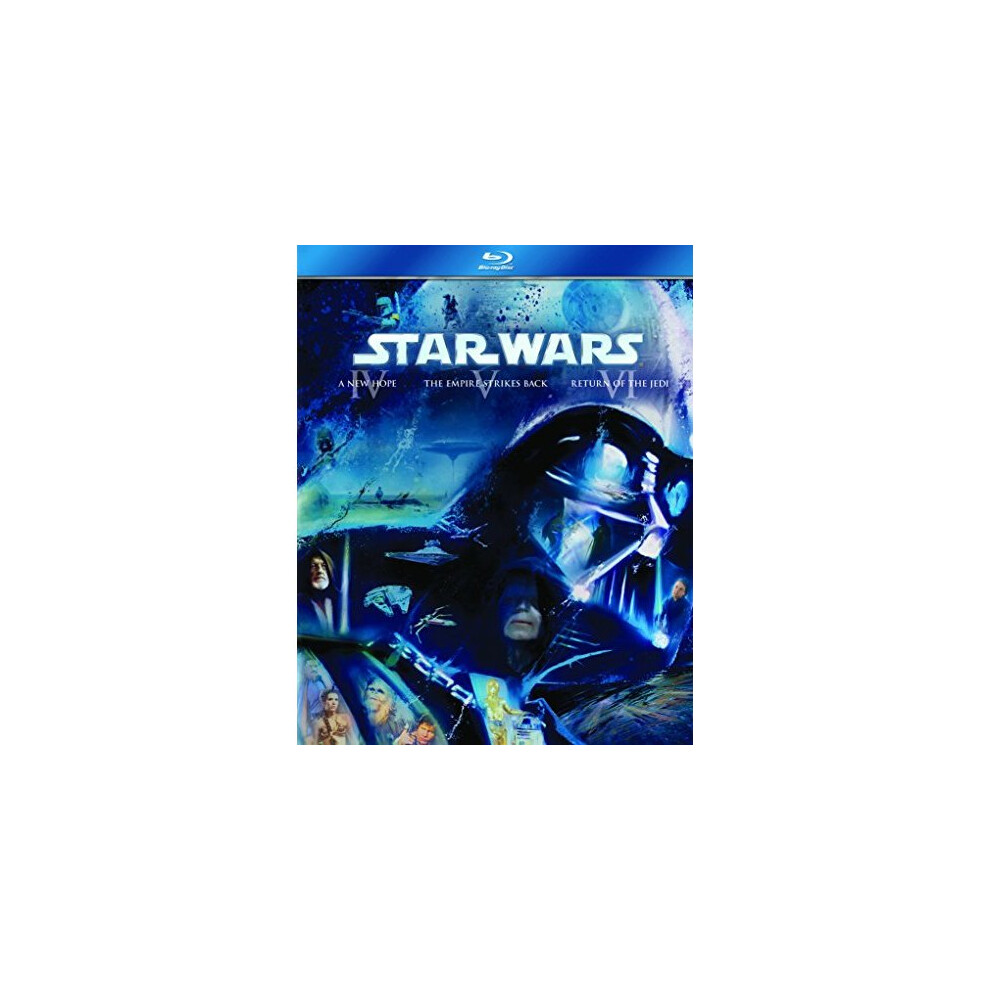 Star Wars: The Original Trilogy (Episodes IV-VI) [Blu-ray] [1977] [Region Free] [DVD]