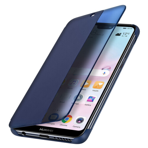 Huawei Official Huawei Smart View flip case for Huawei P20 Lite - Dark blue 1