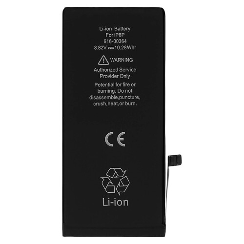 Battery for Apple iPhone 8 Plus APN 616-00367 2691 mAh Replacement Battery 1