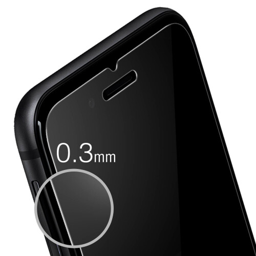 Avizar Tempered Glass crystal screen protector for iPhone 7, iPhone 8 2