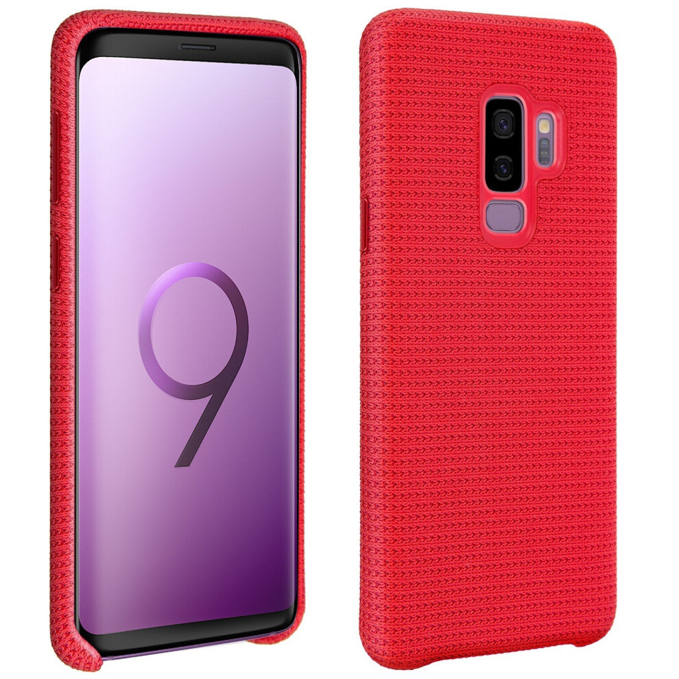 Official Samsung hyperknit cover Backcover for Samsung Galaxy S9 Plus - Red