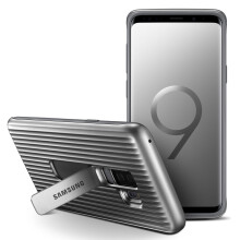 Samsung Galaxy S9 Plus Standing Cover Silver - EF-RG965CSEGWW