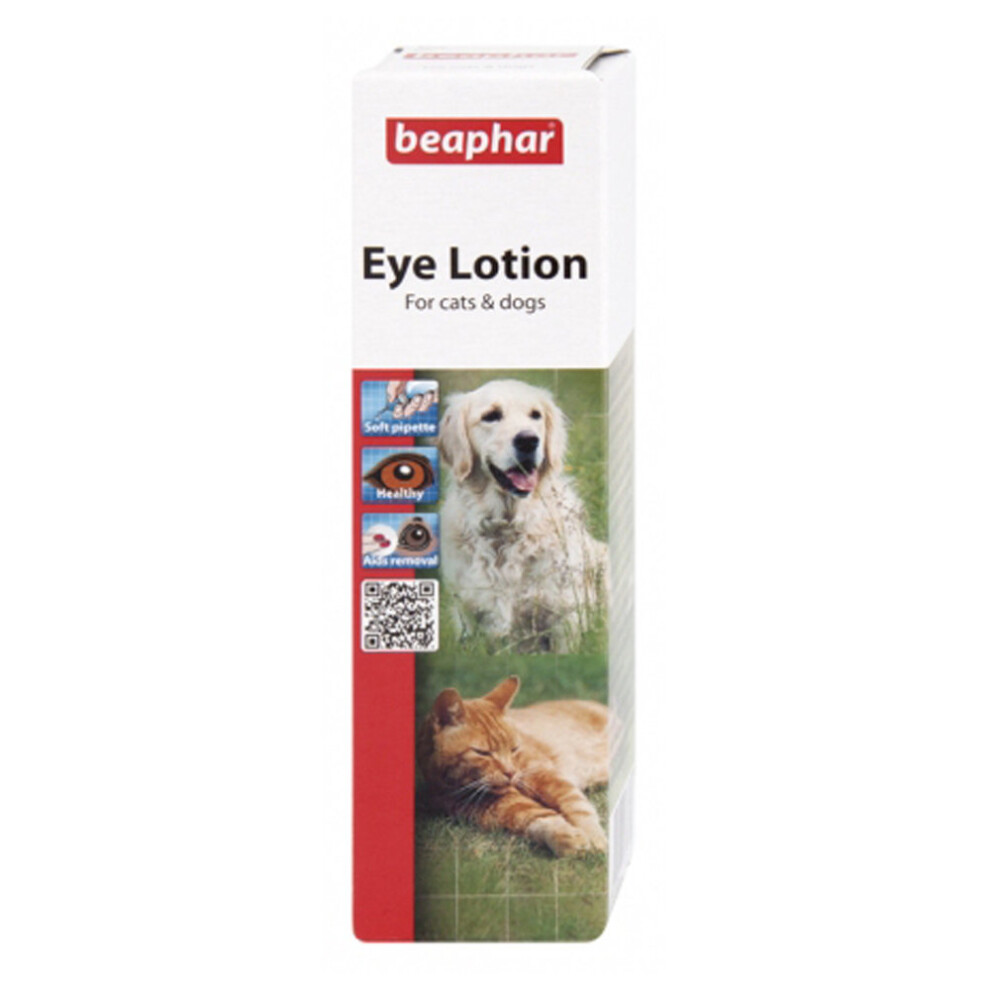 (1 Pack) Beaphar Eye Lotion For Cats And Dogs 50ml