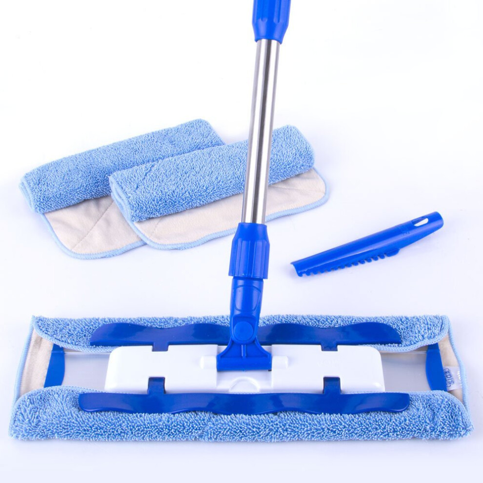 Mr. Siga Professional Microfiber Mop (Included Microfiber Cloth Refills Size 3