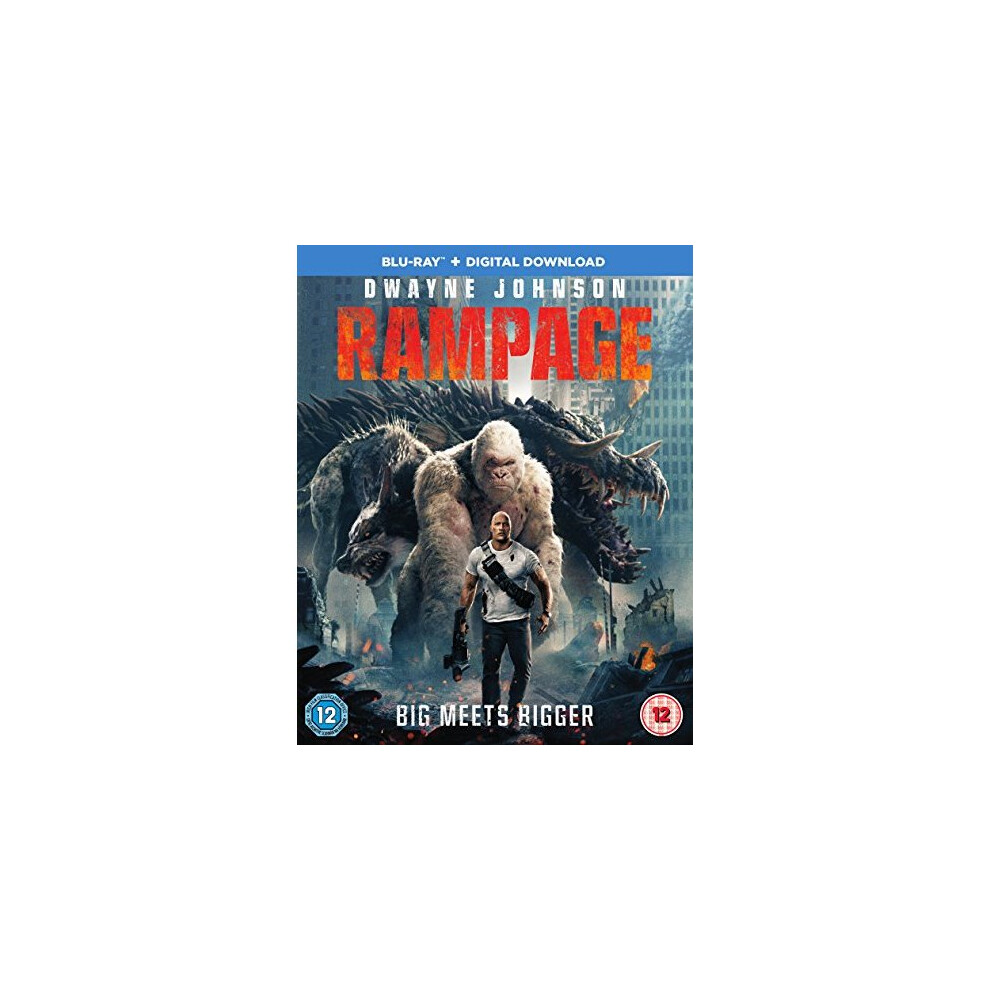 Warner Bros Rampage (Blu-Ray)