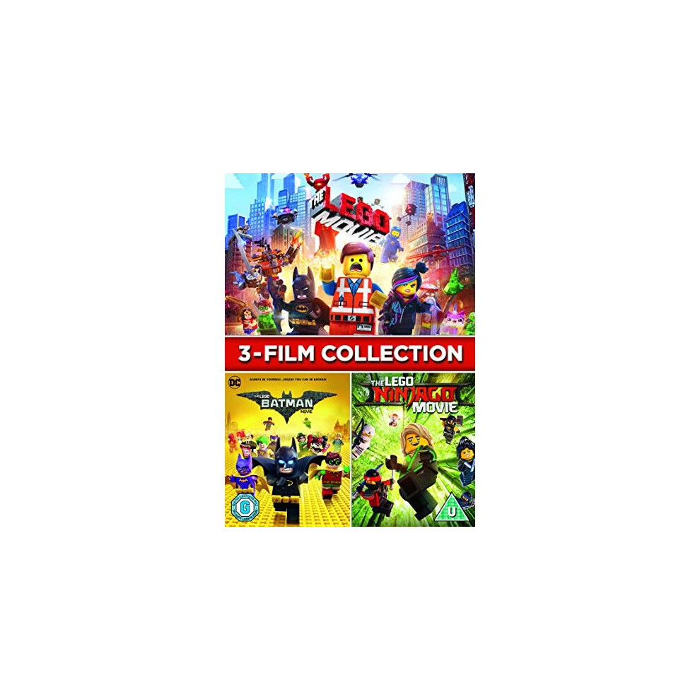 The LEGO Ninjago Movie/The LEGO Batman Movie/The LEGO Movie 3-Film Collection (DVD)