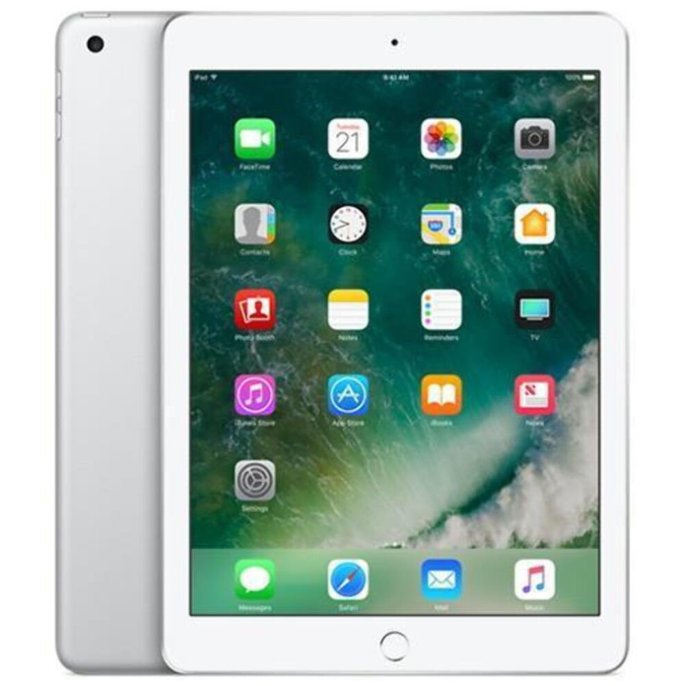 Apple iPad with WiFi - 32GB - Silver (NEW IPAD - Latest Model - 2017)