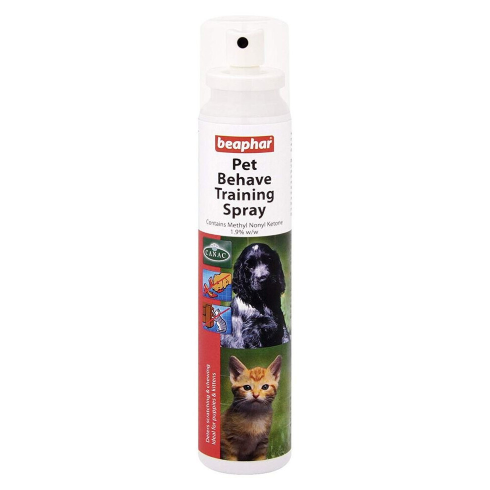 Beaphar Pet Behave Training Spray for Cats and Dogs 125ml