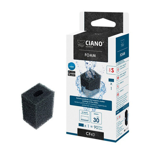 Ciano CF20/CF40 Filter Foam S (Small) on OnBuy