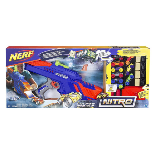 Nerf NERF Nitro Motor Fury Rapid Rally Die-Cast Toy 1