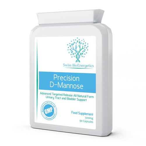 Precision D-Mannose 500mg 90 Capsules Targeted Release