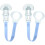 MAM MAM Soother Clip - Pack of 2, Grey 1