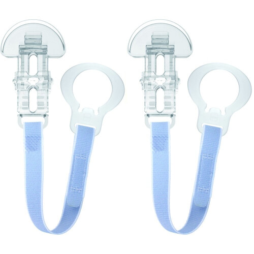 MAM MAM Soother Clip - Pack of 2, Grey