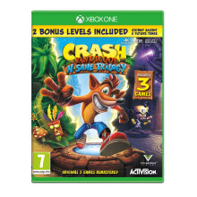 Crash Bandicoot NSane Trilogy (Xbox One) - 3 Remastered Games in HD, 100+ Levels, 2 Playable Characters - 88196EN