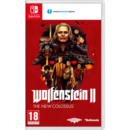 Refurbished Nintendo Wolfenstein 2: The New Colossus (Nintendo Switch)