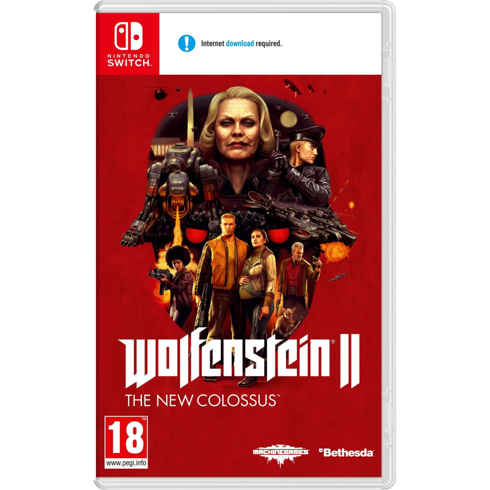 Wolfenstein 2: The New Colossus (Nintendo Switch)
