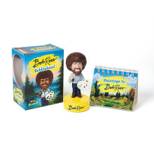 Bob Ross Bobblehead: With Sound! (Miniature Editions) Kit