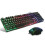 BAKTH Rainbow LED Backlit Mechanical USB Wired Gaming Keyboard Mouse Combo 1