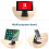 Tablet Stand, Simpeak Dual Foldable Aluminum Stand Universal Phone Stand Holder 5
