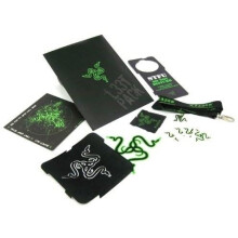 Razer L33T Pack Gaming Accessory Bundle (Coaster,Lanyard,DogTag,Tattoos & more)