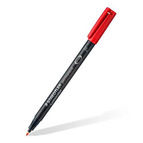 Staedtler Staedtler 318 WP4 Lumocolor Universal Permanent Fine Pens - Assorted Colours 2