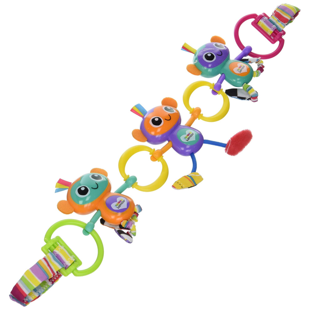 Lamaze Monkey Links Clip On Pram and Pushchair Baby Toy