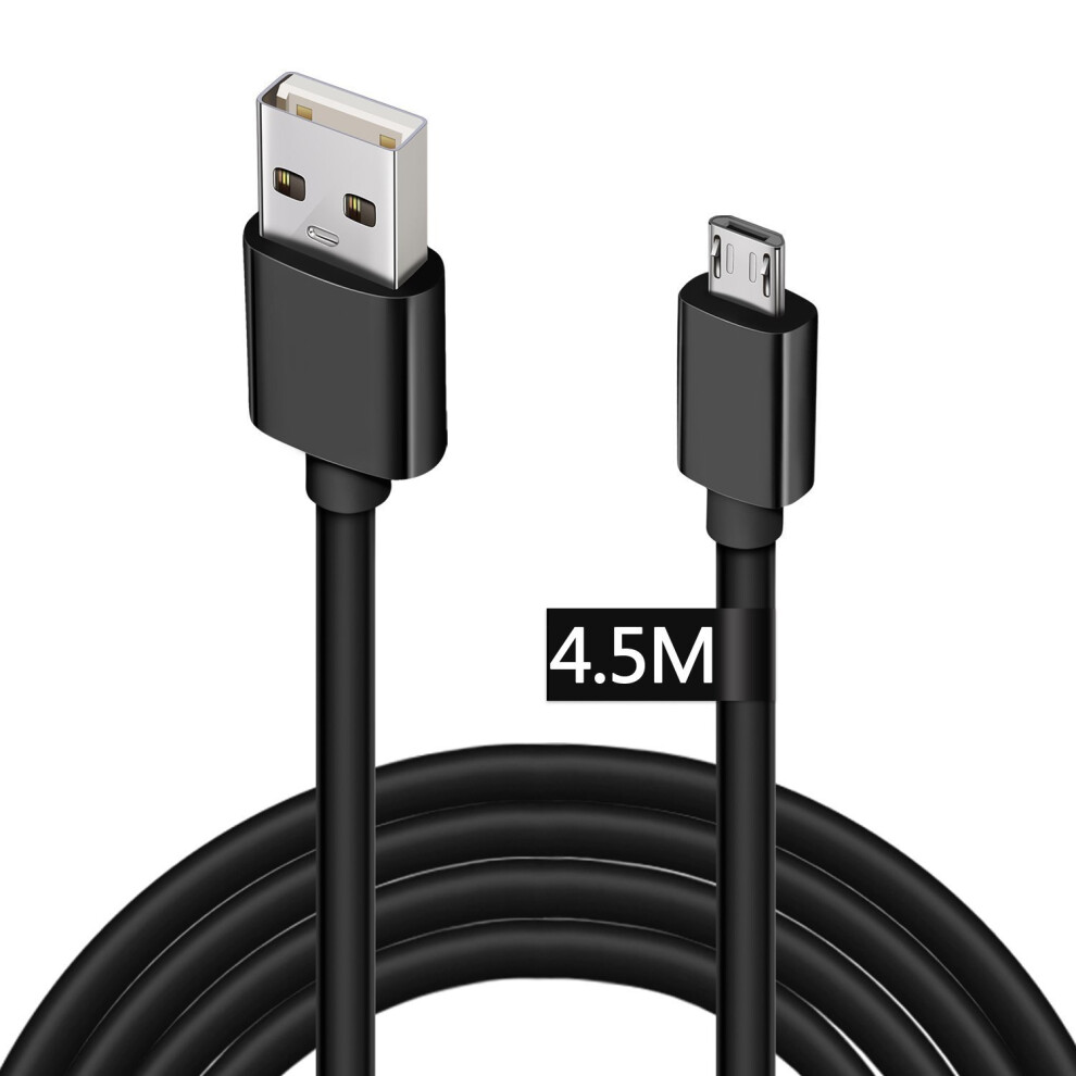 Micro USB Cable, [4.5M] Extra Long USB 2.0 Charging Cord